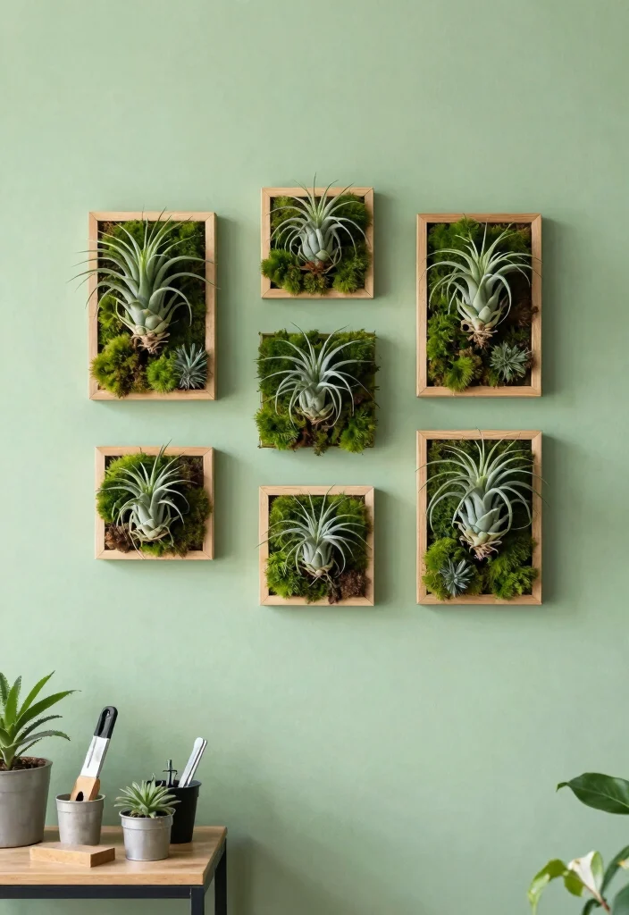 18 Eco-Friendly Wall Decor Ideas for Living Room Styling 41 18 Eco Friendly Wall Decor Ideas for Living Room Styling 11. Plant Infused Wall Art 0
