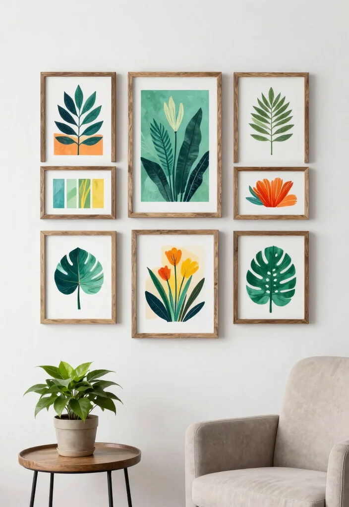 18 Eco-Friendly Wall Decor Ideas for Living Room Styling 24 18 Eco Friendly Wall Decor Ideas for Living Room Styling 4. Eco Friendly Framed Art 0