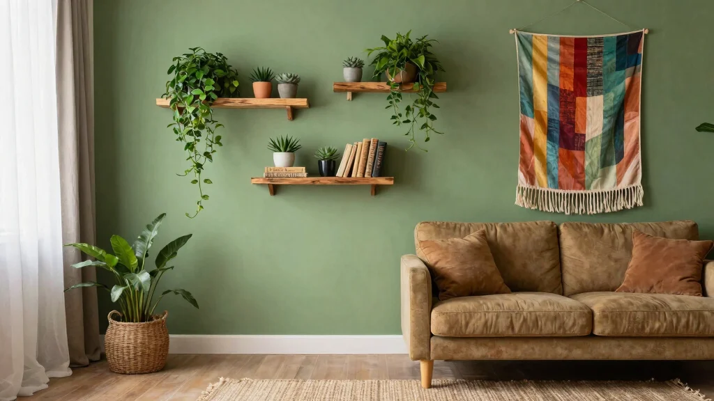 18 Eco-Friendly Wall Decor Ideas for Living Room Styling