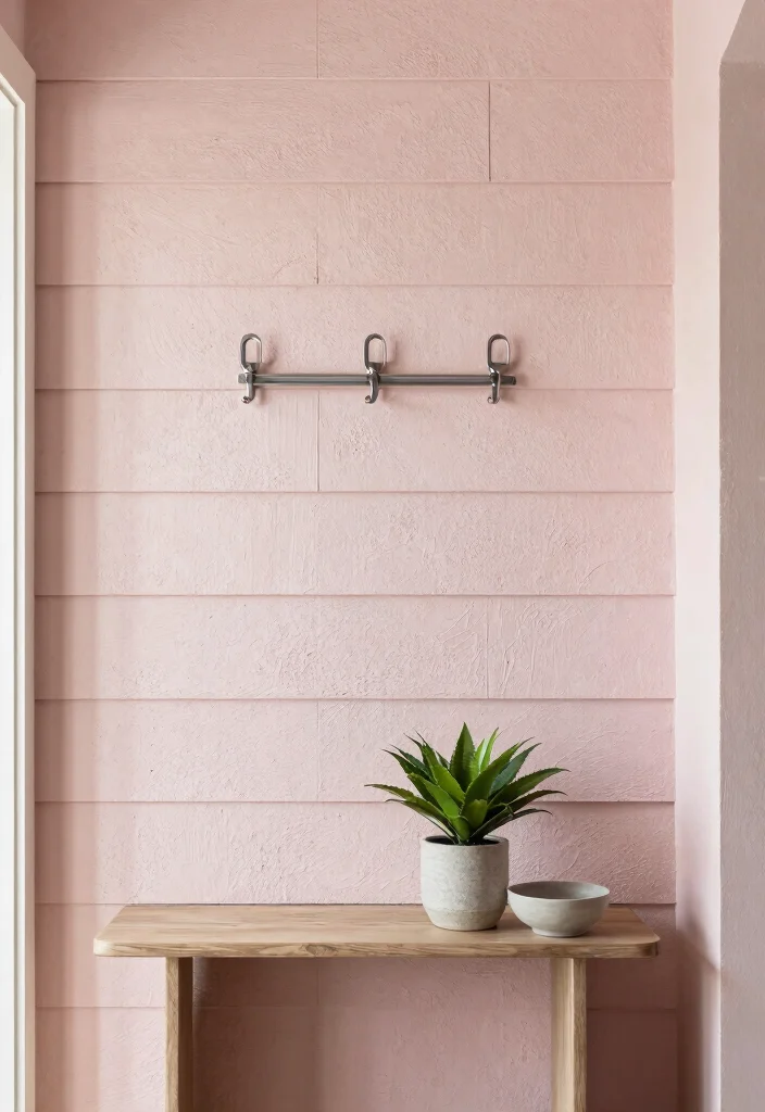 18 Entry Wall Decor Ideas for Strong First Impressions 12. Use Textured Wall Treatments 0