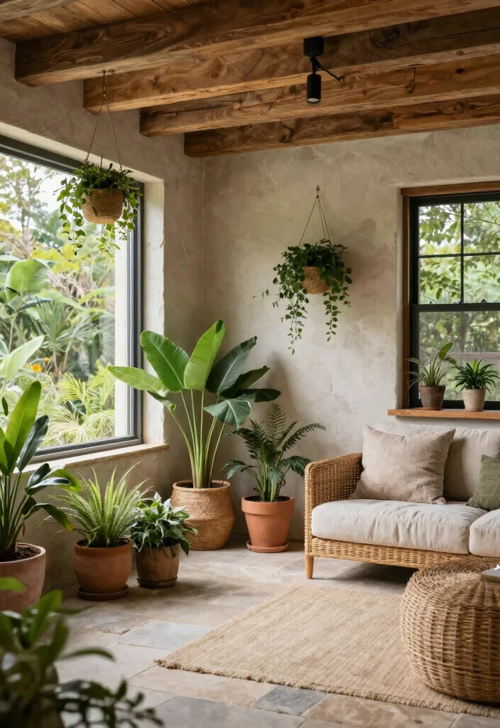 18 Finished Basement Ideas for Comfortable Everyday Living 15. The Outdoor Inspired Room 0