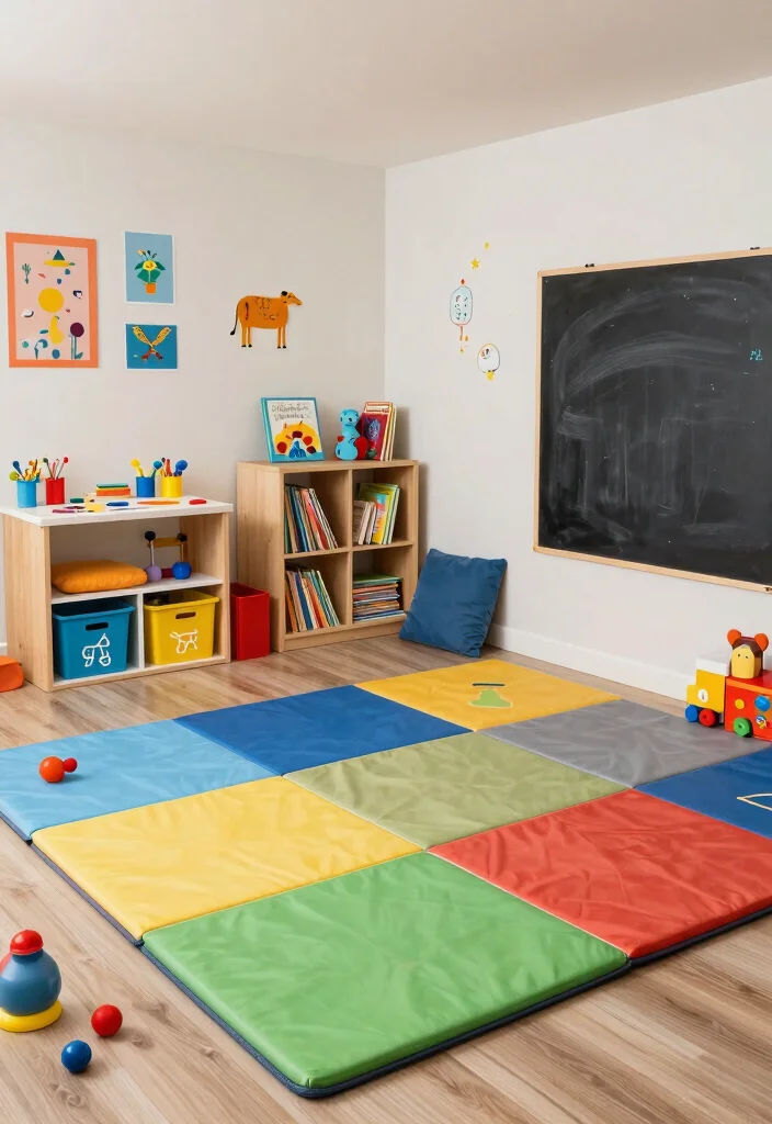 18 Finished Basement Ideas for Comfortable Everyday Living 5. The Playroom for Kids 0