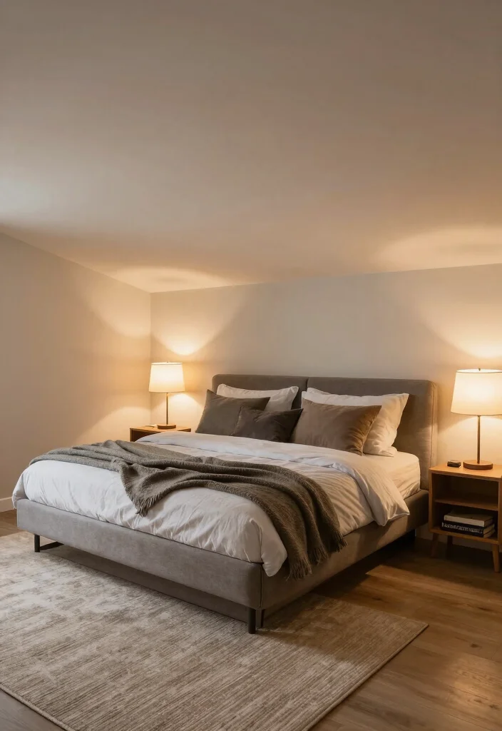 18 Finished Basement Ideas for Comfortable Everyday Living 6. The Dual Purpose Guest Room 0