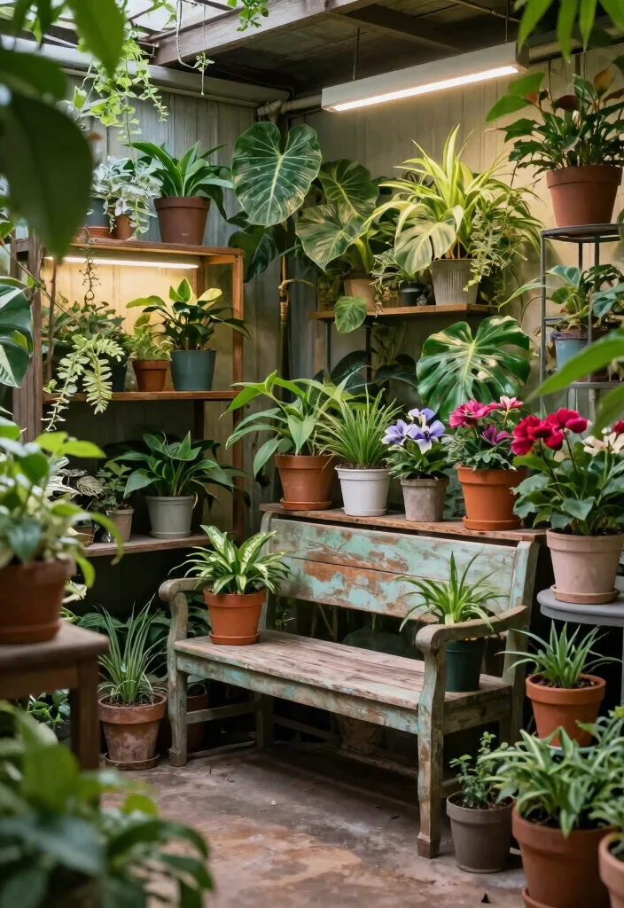 18 Unfinished Basement Ideas on a Budget That Actually Work 55 18 Unfinished Basement Ideas on a Budget That Actually Work 15. Indoor Garden Oasis 0