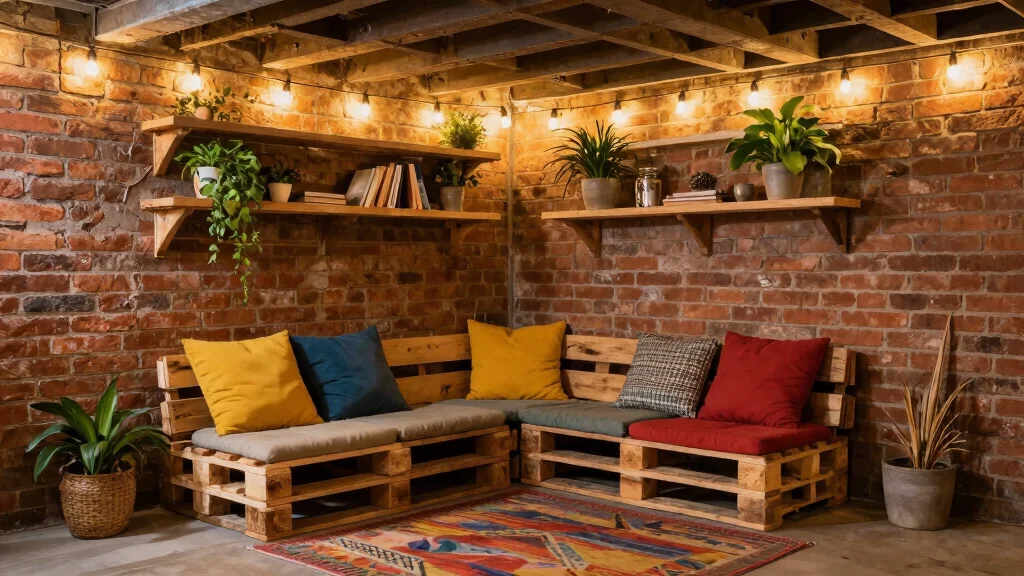 18 Unfinished Basement Ideas on a Budget That Actually Work