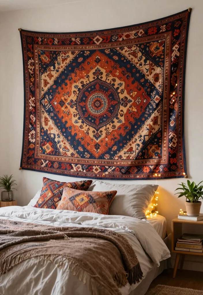 18 Wall Decor Ideas to Personalize Your Home Interior 30 18 Wall Decor Ideas to Personalize Your Home Interior 10. Colorful Wall Tapestry 0